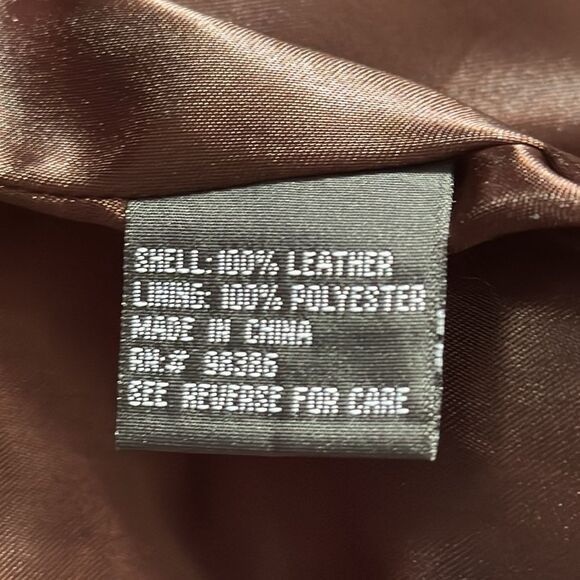 IN SUEDE Leather/Embroidery Jacket- size Small‎ - Picture 10 of 12